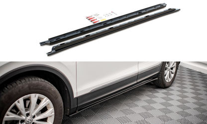 Side skirts diffusers volkswagen tiguan mk2