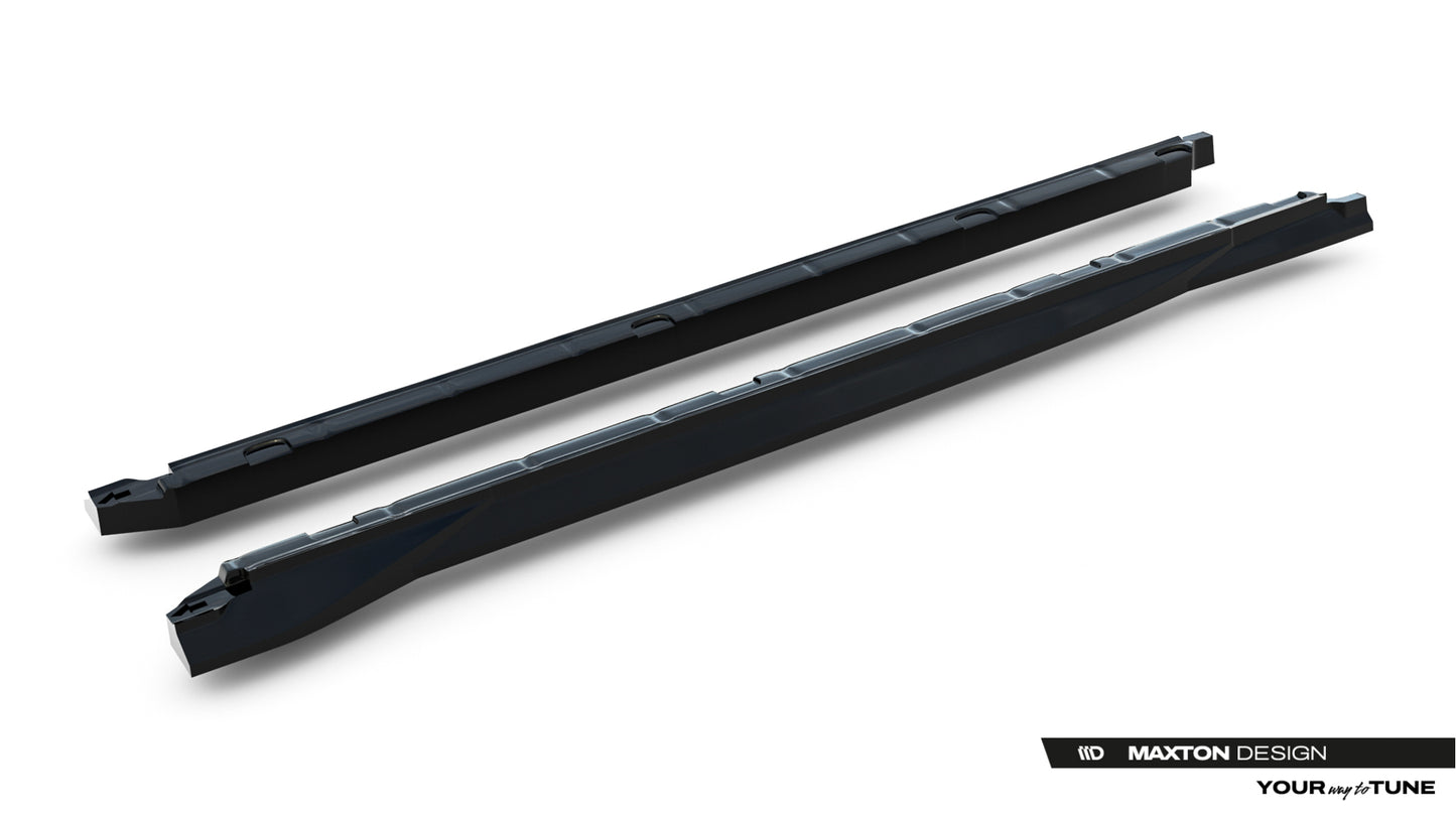 Side skirts diffusers volkswagen tiguan r-line mk3