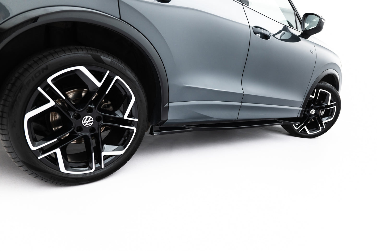 Side skirts diffusers volkswagen tiguan r-line mk3