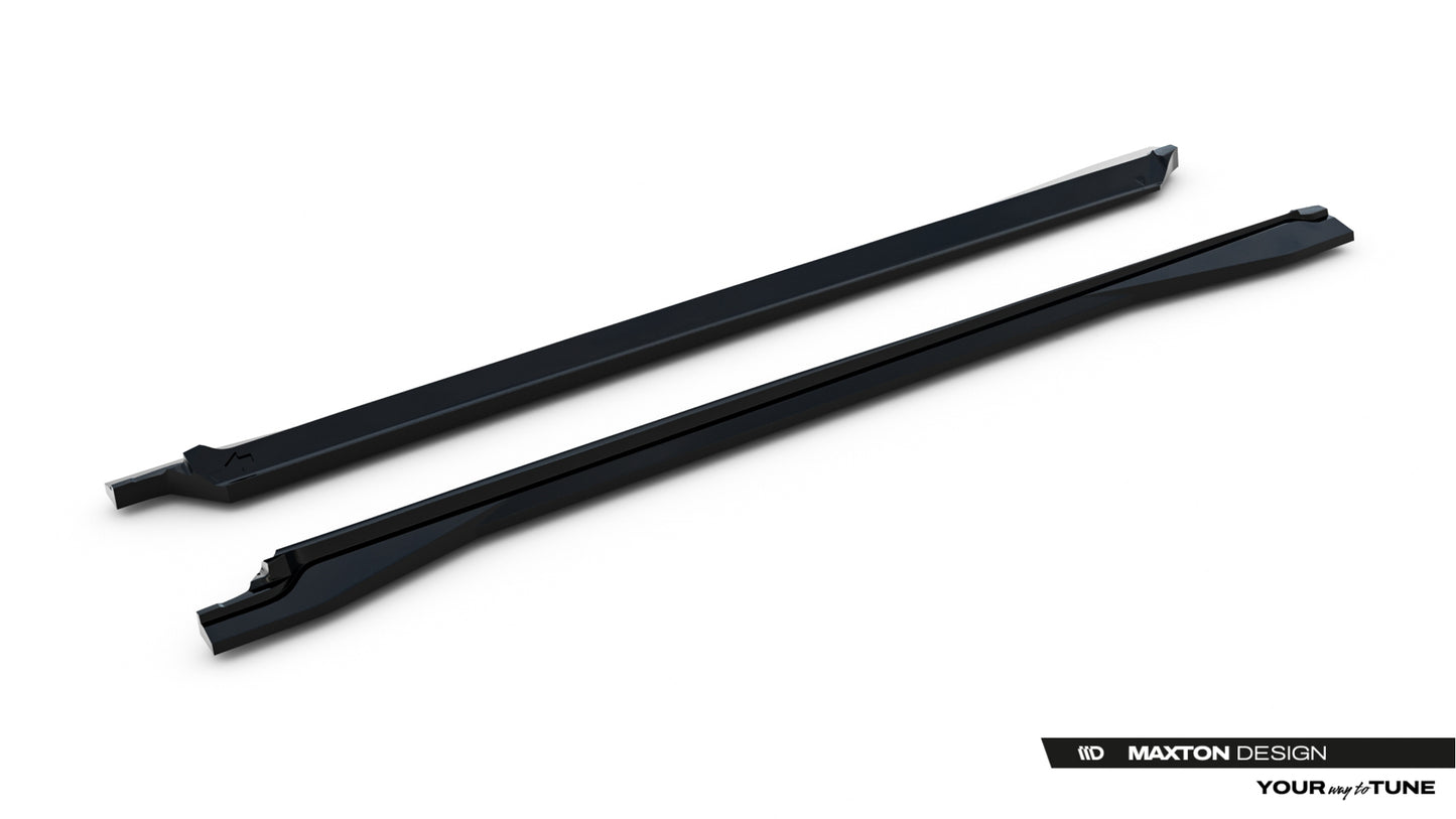 Side skirts diffusers volkswagen touareg r-line mk3 facelift