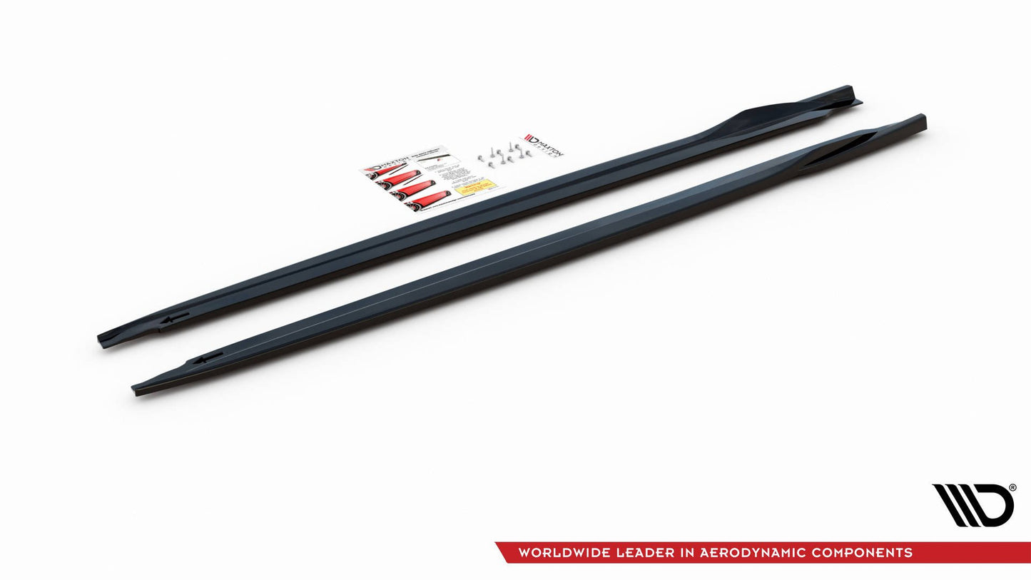 Side skirts diffusers volkswagen up gti