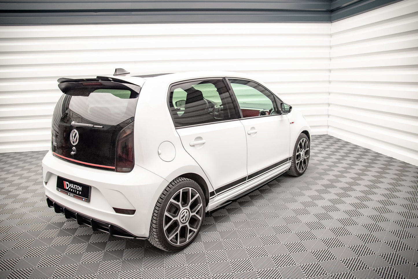 Side skirts diffusers volkswagen up gti