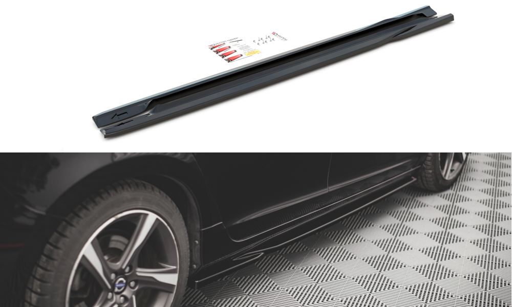 Side Skirts Diffusers Volvo S60 R-Design MK2