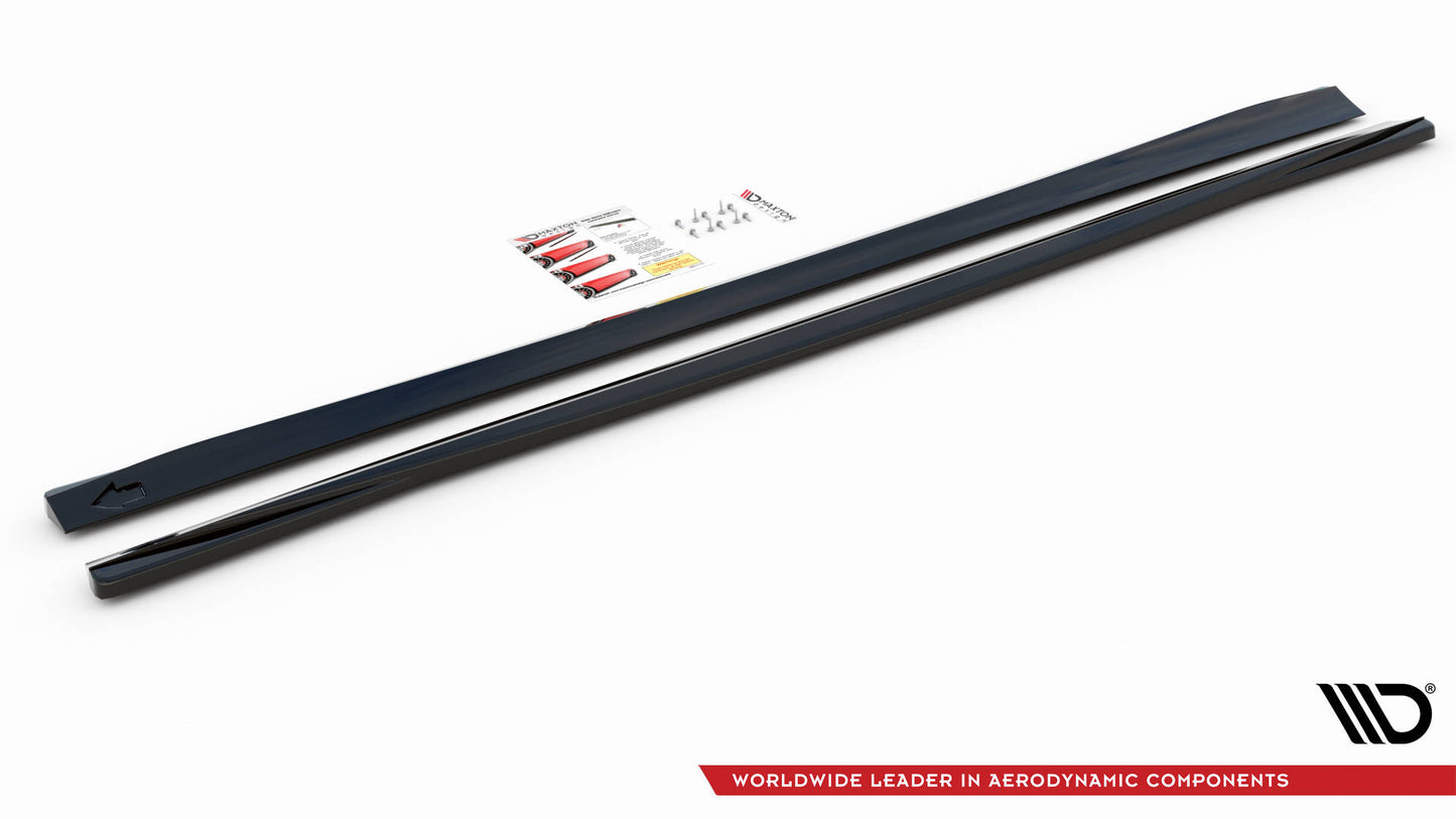 Side skirts diffusers volvo v90 mk2