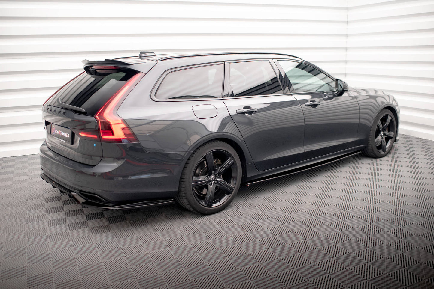 Side skirts diffusers volvo v90 / s90 r-design mk2