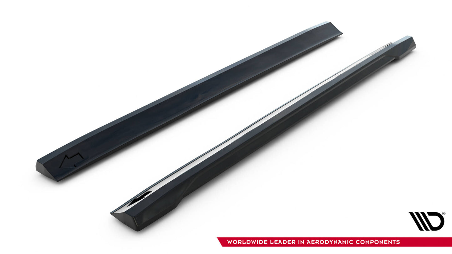 Side skirts diffusers volvo xc60 mk2