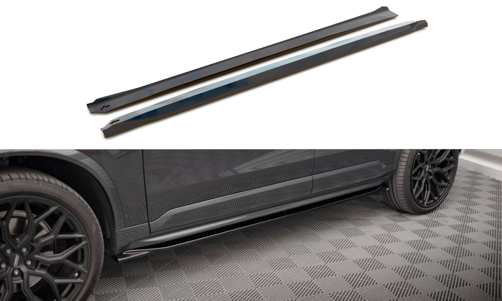 Side skirts diffusers volvo xc90 r-design mk2 facelift