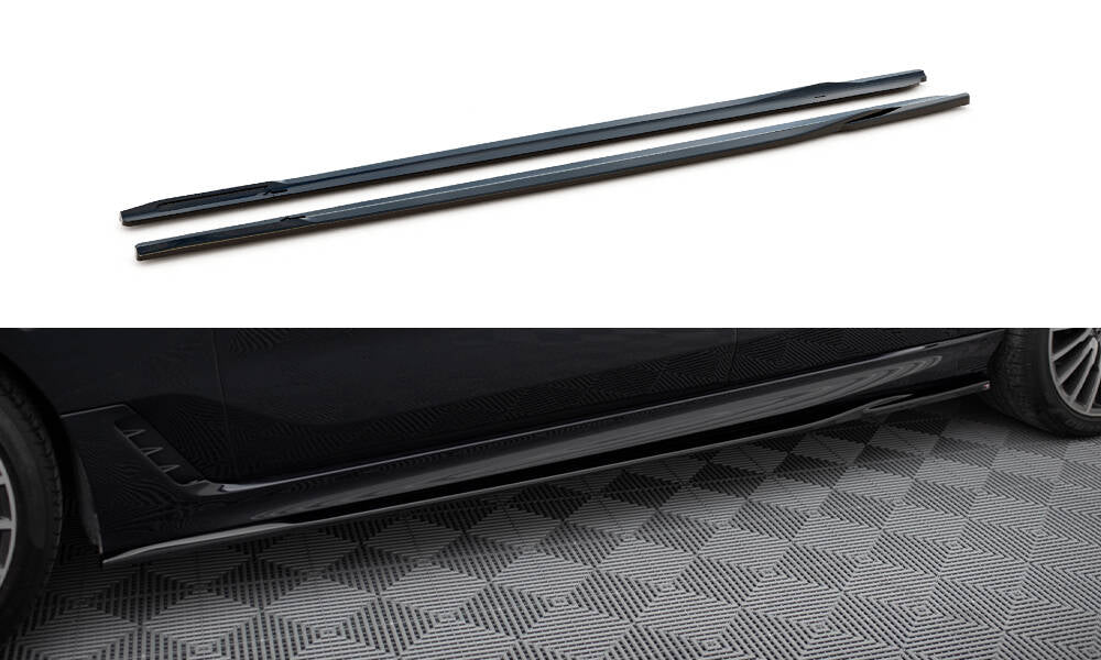 Side skirts diffusers for bmw 6 gt g32 m-pack