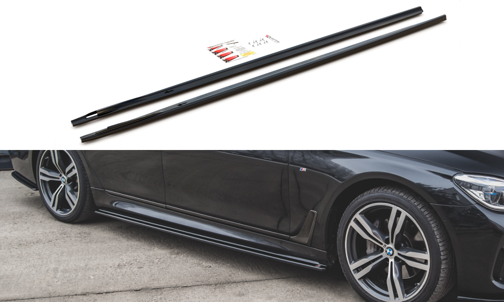 Side skirts diffusers for bmw 7 m-pack g11
