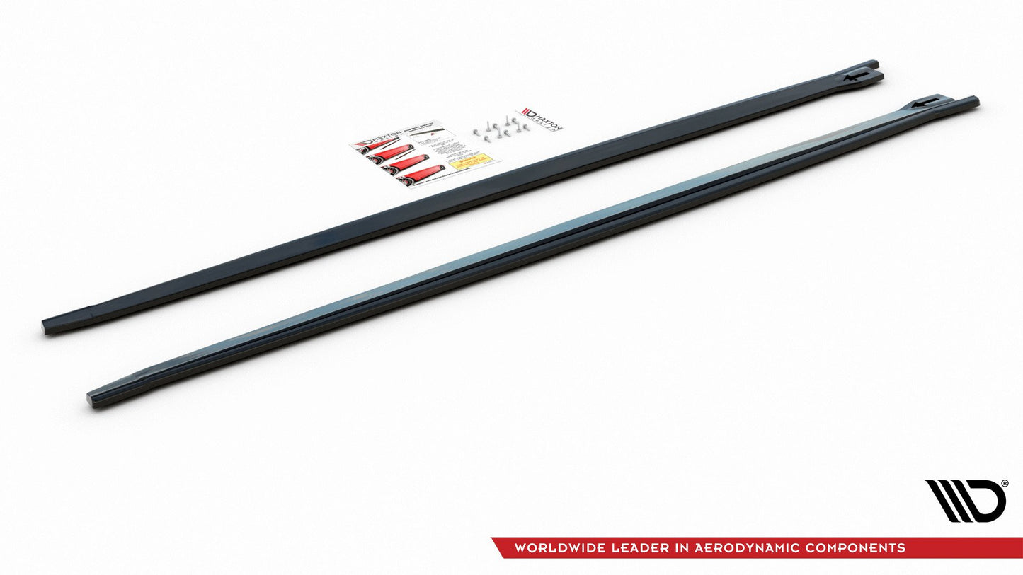 Side skirts diffusers for bmw x2 f39 m-pack