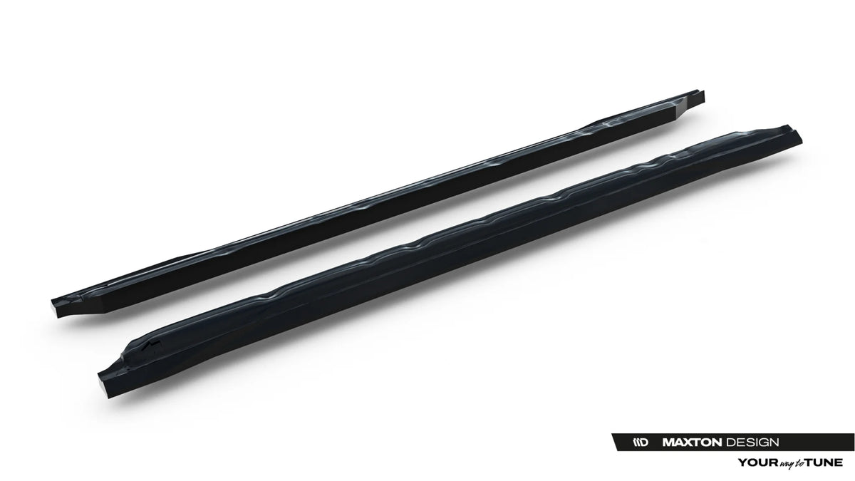 Side skirts diffusers suitable for audi a3 sedan 8y facelift