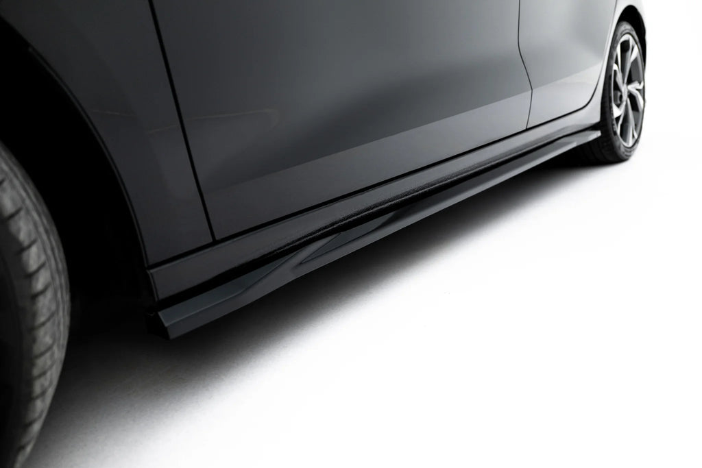 Side skirts diffusers suitable for audi a3 sedan 8y facelift