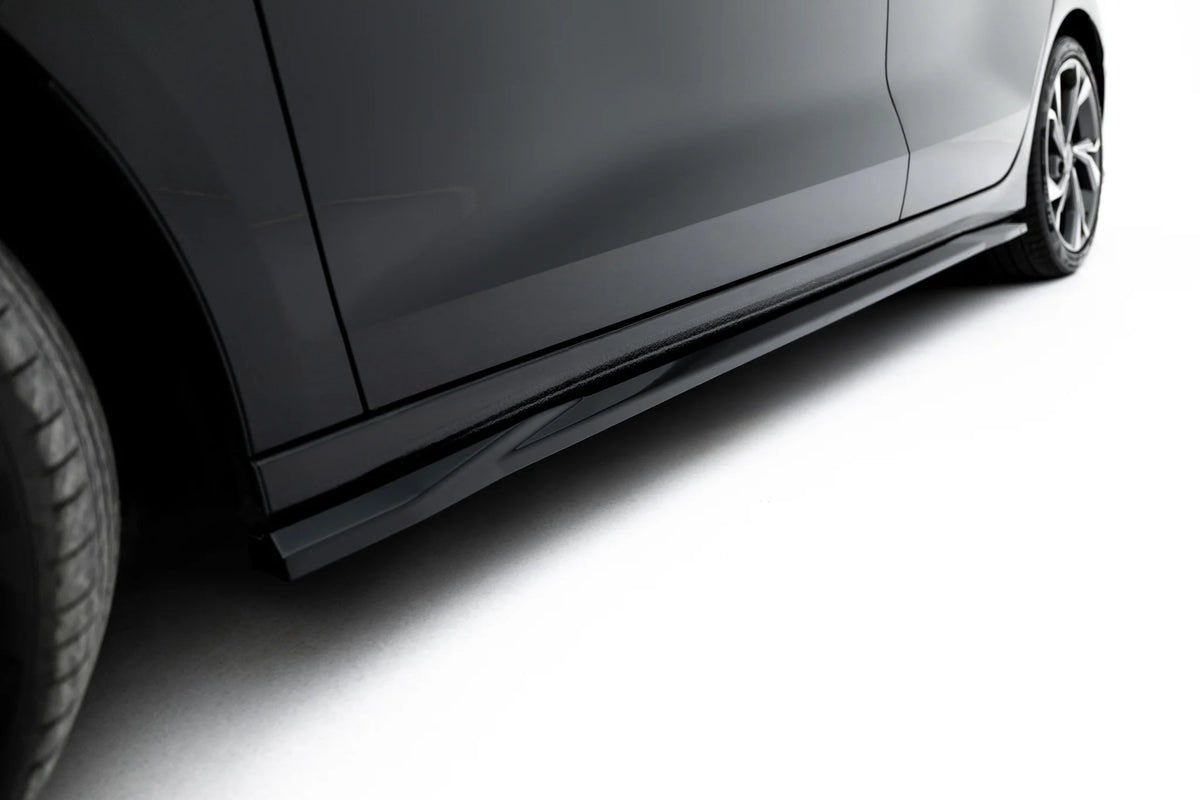Side skirts diffusers suitable for audi a3 sedan 8y facelift