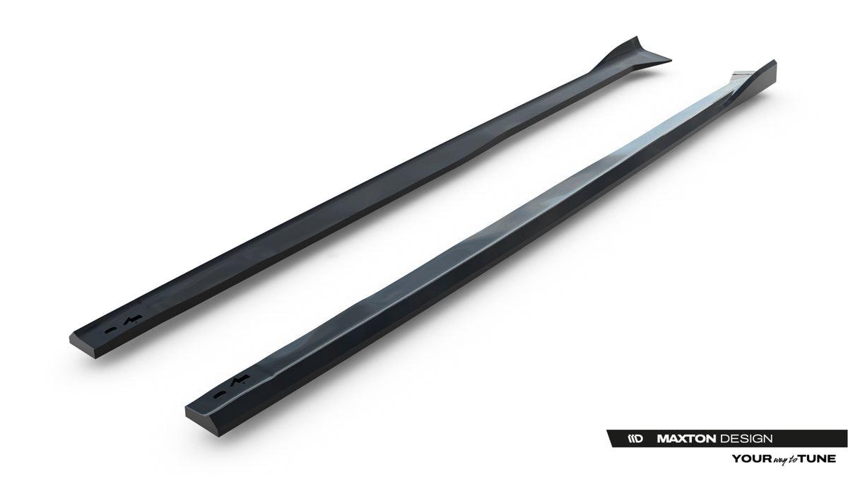 Side skirts diffusers suitable for dodge grand caravan mk5 facelift
