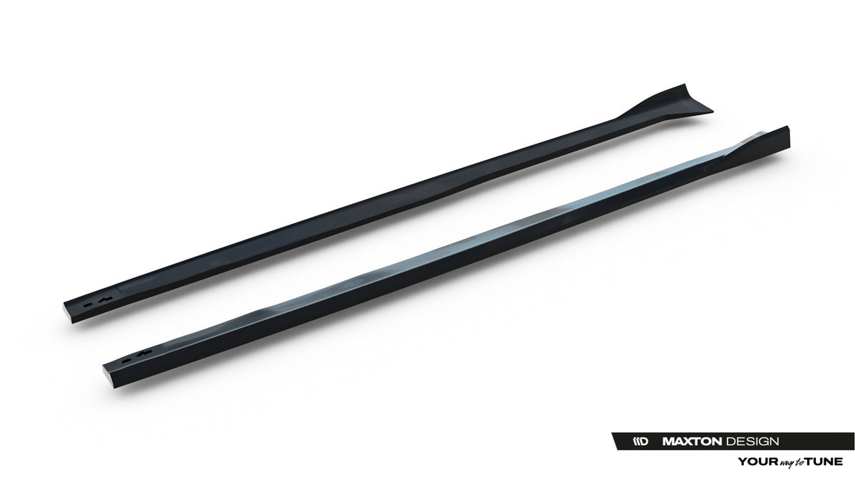 Side skirts diffusers suitable for dodge grand caravan mk5 facelift