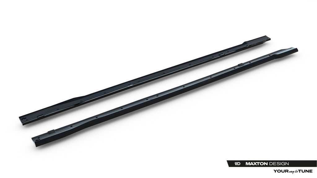 Side skirts diffusers suitable for ford transit custom msrt l2 mk2