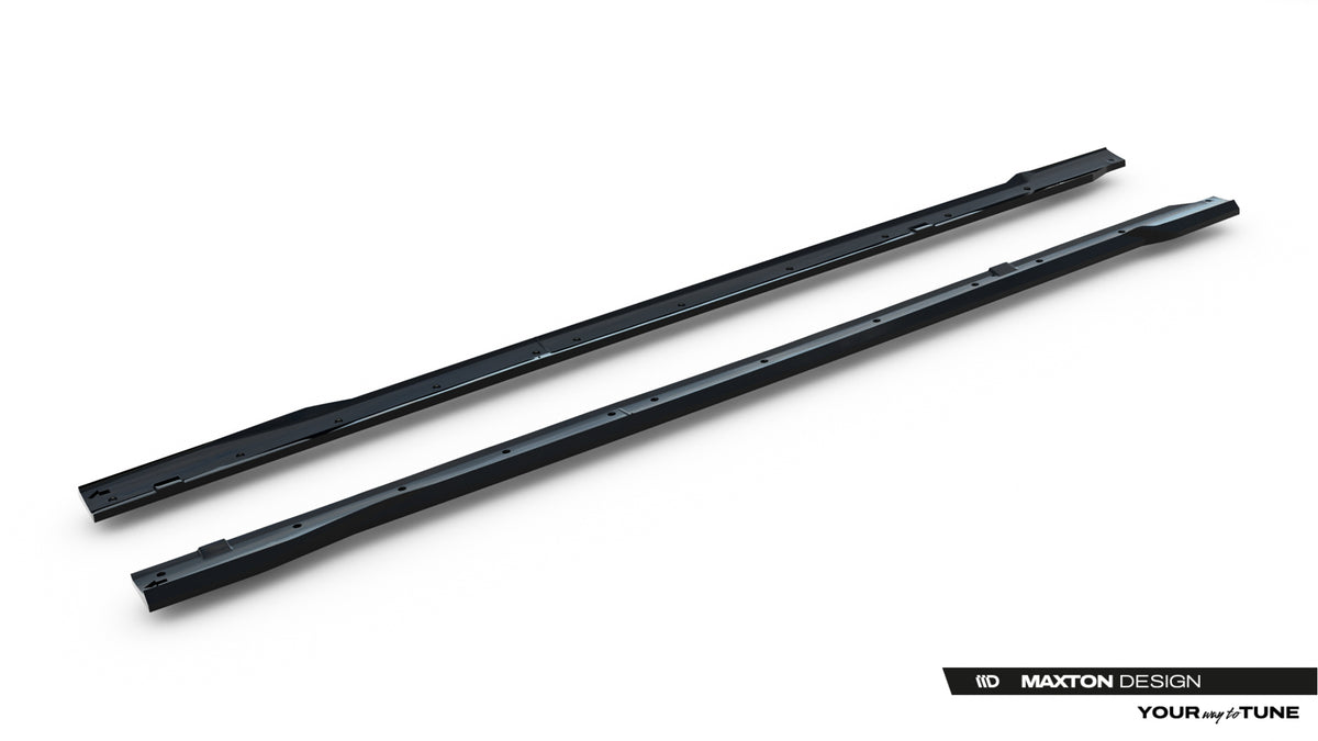 Side skirts diffusers suitable for ford transit custom msrt l2 mk2