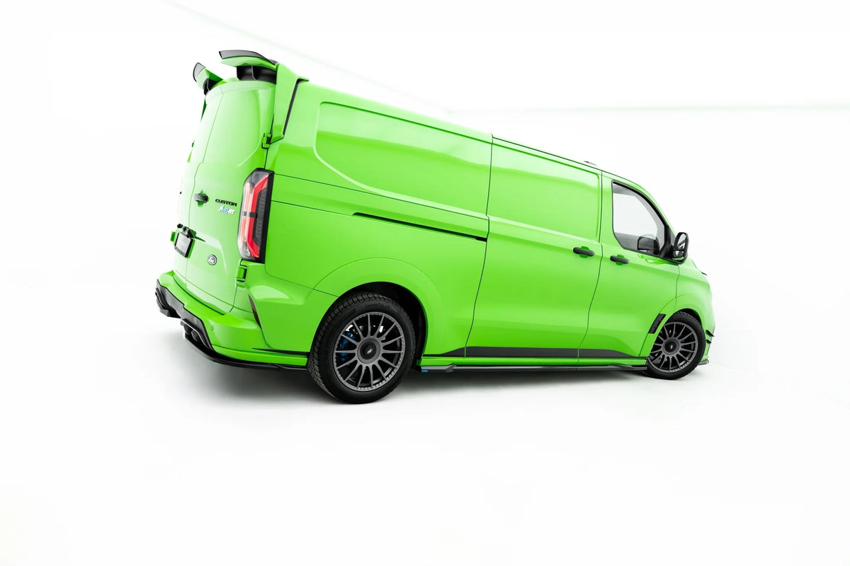 Side skirts diffusers suitable for ford transit custom msrt l2 mk2