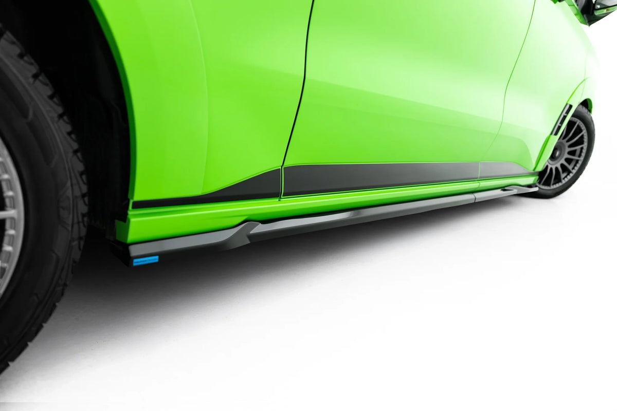 Side skirts diffusers suitable for ford transit custom msrt l2 mk2