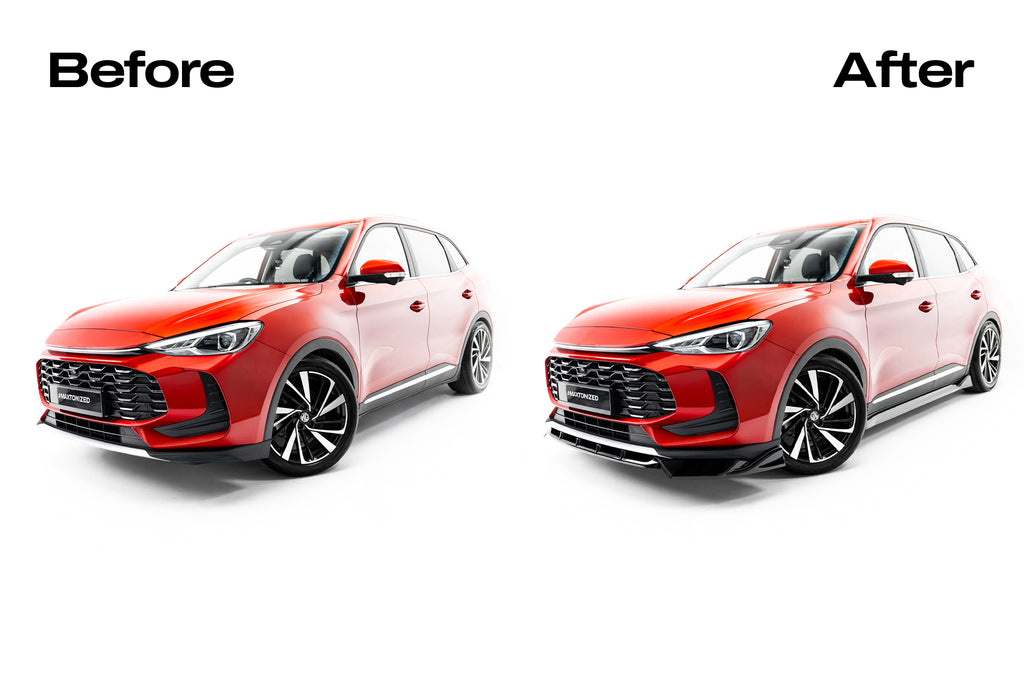 Side skirts diffusers suitable for mg zs mk2