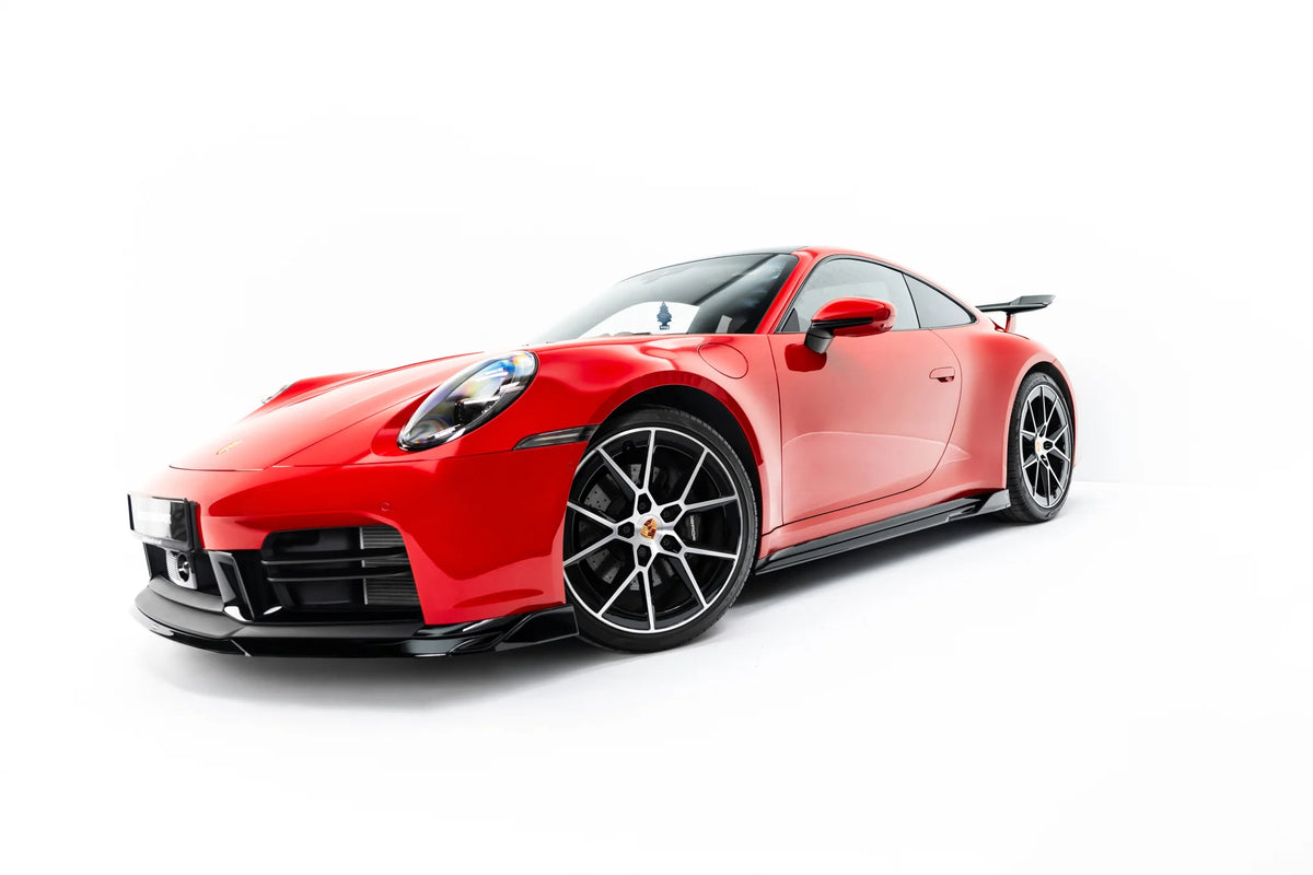 Side skirts diffusers suitable for porsche 911 carrera aero / carrera gts sportdesign 992 facelift