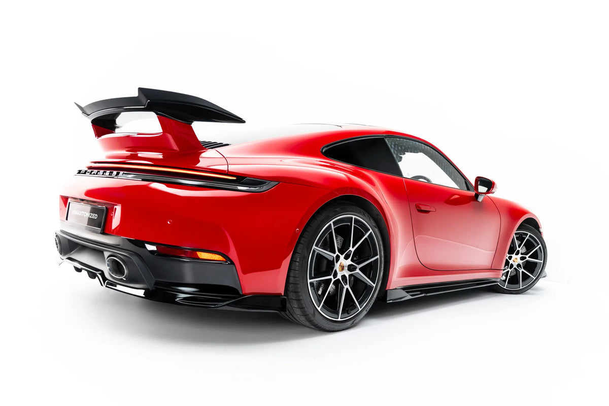 Side skirts diffusers suitable for porsche 911 carrera aero / carrera gts sportdesign 992 facelift