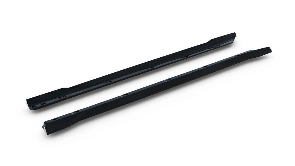 Side skirts diffusers suitable for porsche cayenne gts / turbo sport pack / turbo e-hybrid gt pack coupe mk3 facelift