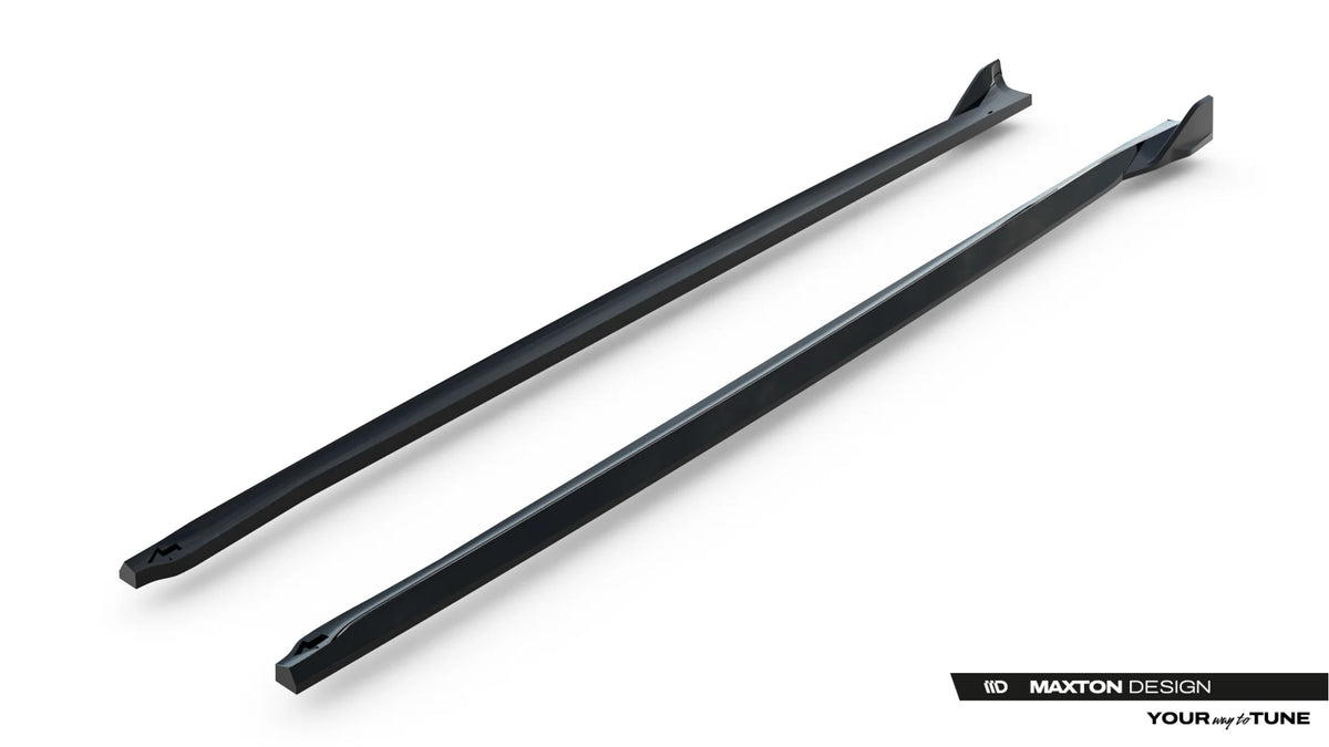 Side skirts diffusers suitable for porsche panamera 4 / 4s e-hybrid / 4 e-hybrid 972
