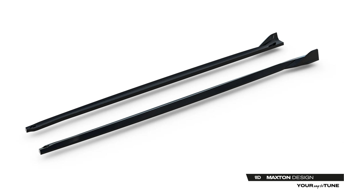 Side skirts diffusers suitable for porsche panamera 4 / 4s e-hybrid / 4 e-hybrid 972
