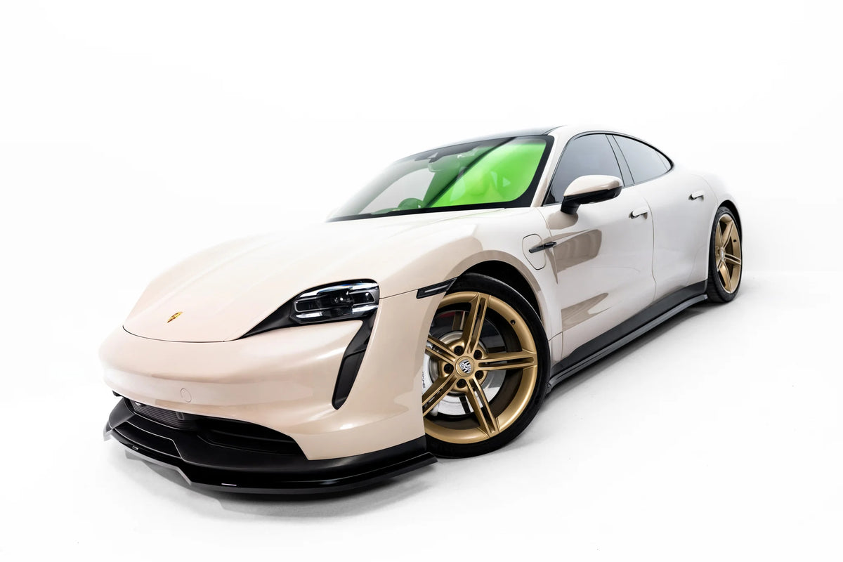 Side skirts diffusers suitable for porsche taycan / taycan 4 / taycan 4s / taycan gts mk1