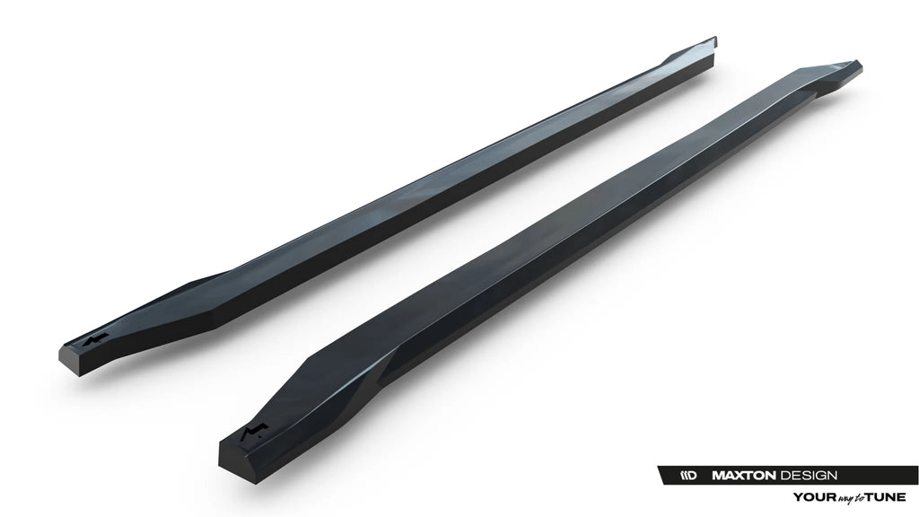 Side skirts diffusers suitable for skoda elroq rs mk1