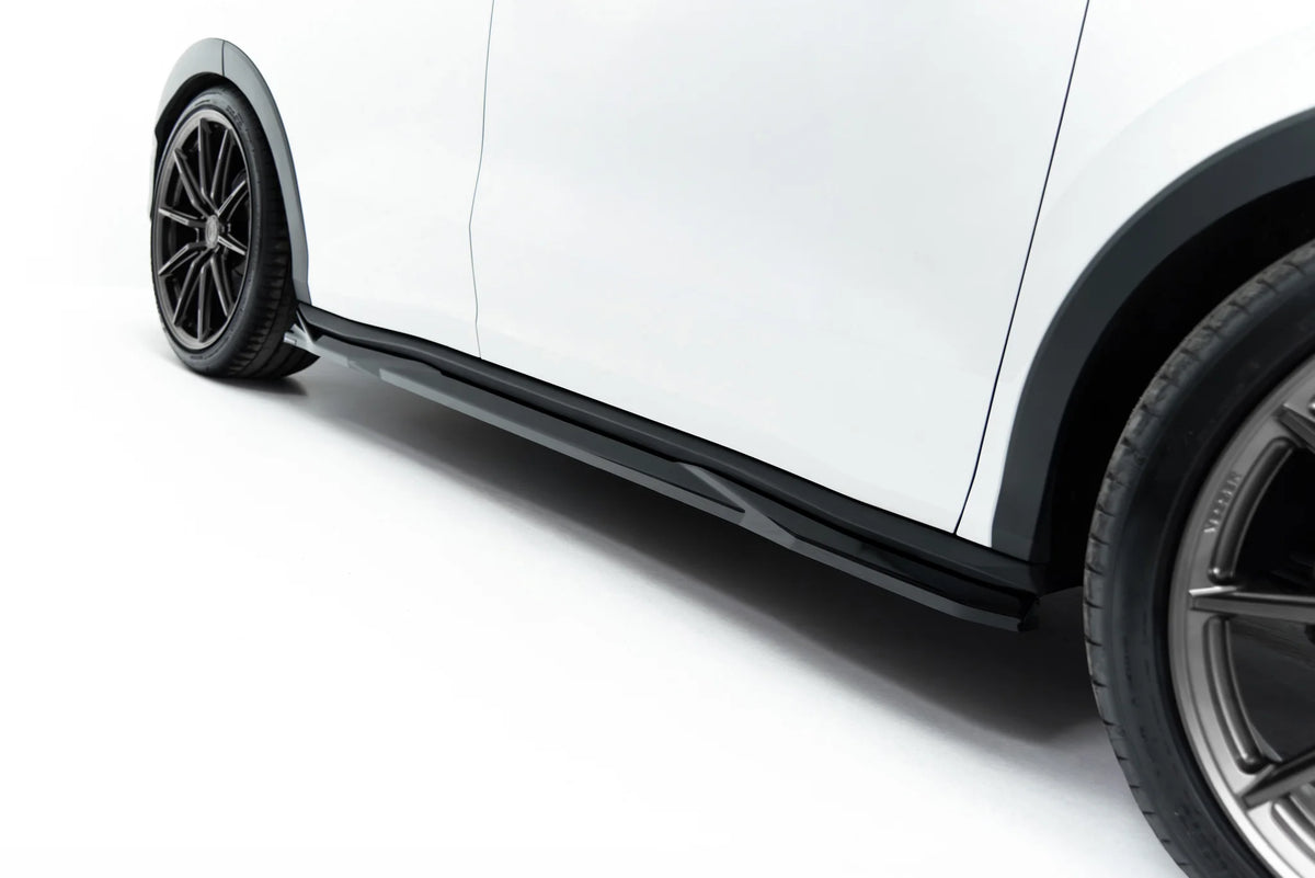Side skirts diffusers suitable for volkswagen t-roc r-line mk2