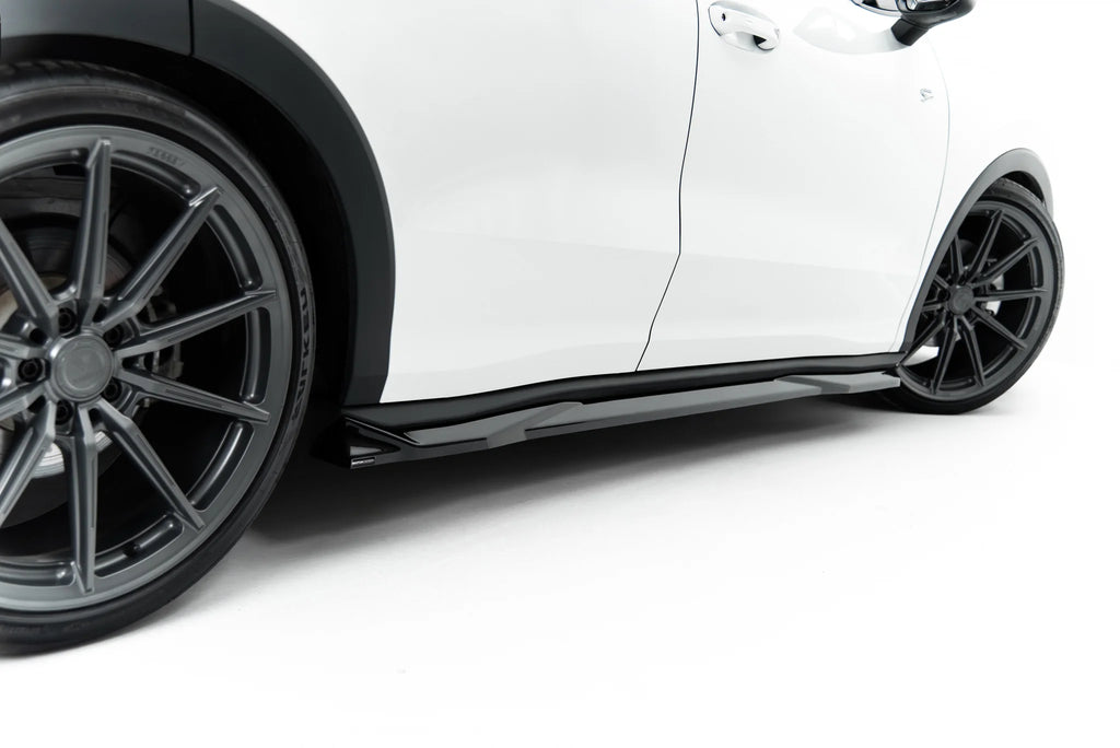 Side skirts diffusers suitable for volkswagen t-roc r-line mk2