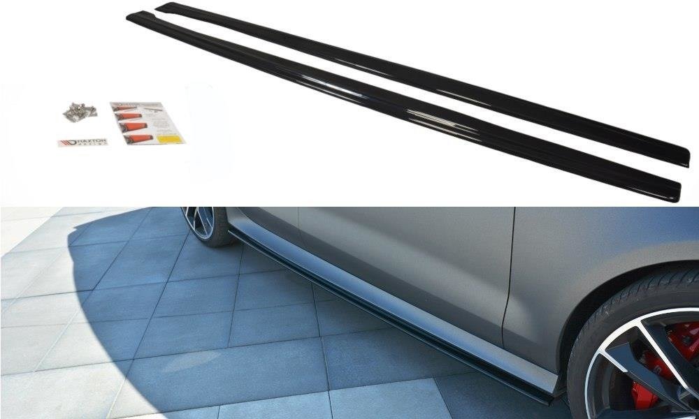 Side Skirts Diffusersv.1 Audi RS7 C7