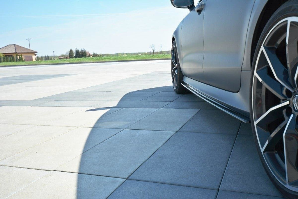 Side nederdele diffusersv.1 Audi RS7 C7