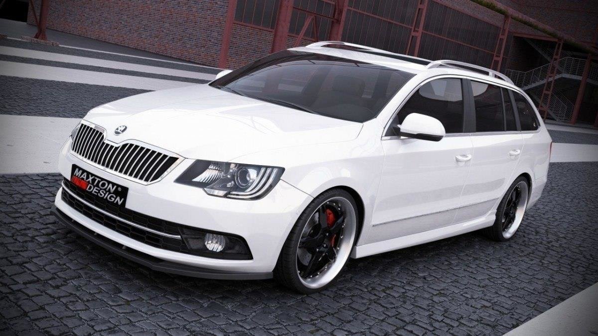 Side skirts skoda superb mk2