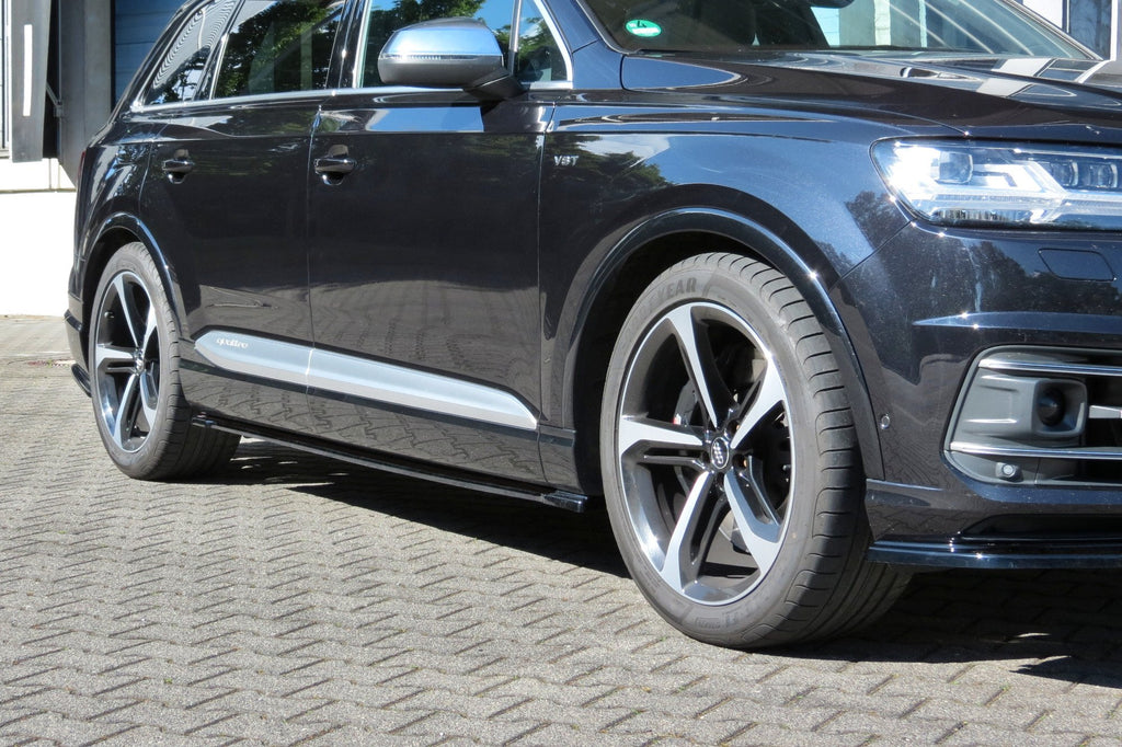 Side skirts splitters audi sq7 / q7 s-line mk.2