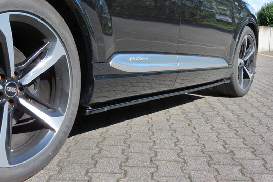 Side skirts splitters audi sq7 / q7 s-line mk.2