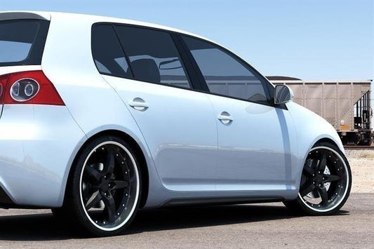 Side skirts vw golf v mk6 gti look abs plastic