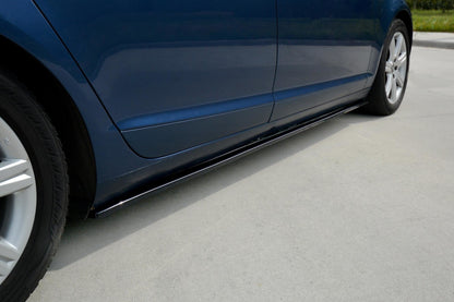 Side skirts diffusers audi a6 s-line c6 / c6 fl