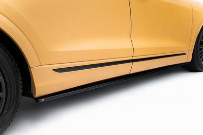 Side skirts diffusers  v.1 audi q8 mk1 facelift