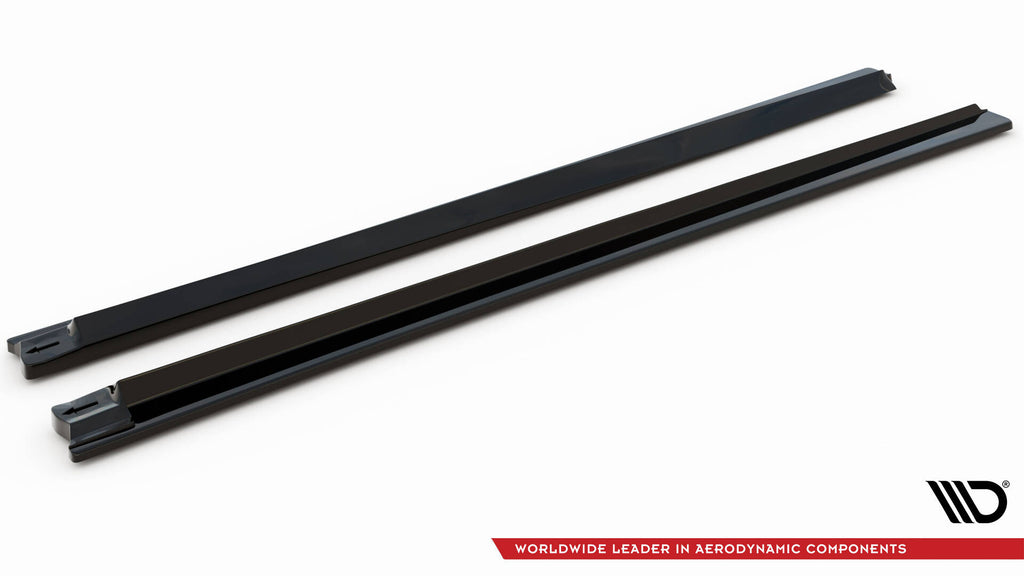 Side skirts diffusers  v.1 audi q8 / q8 s-line / sq8 mk1 / mk1 facelift