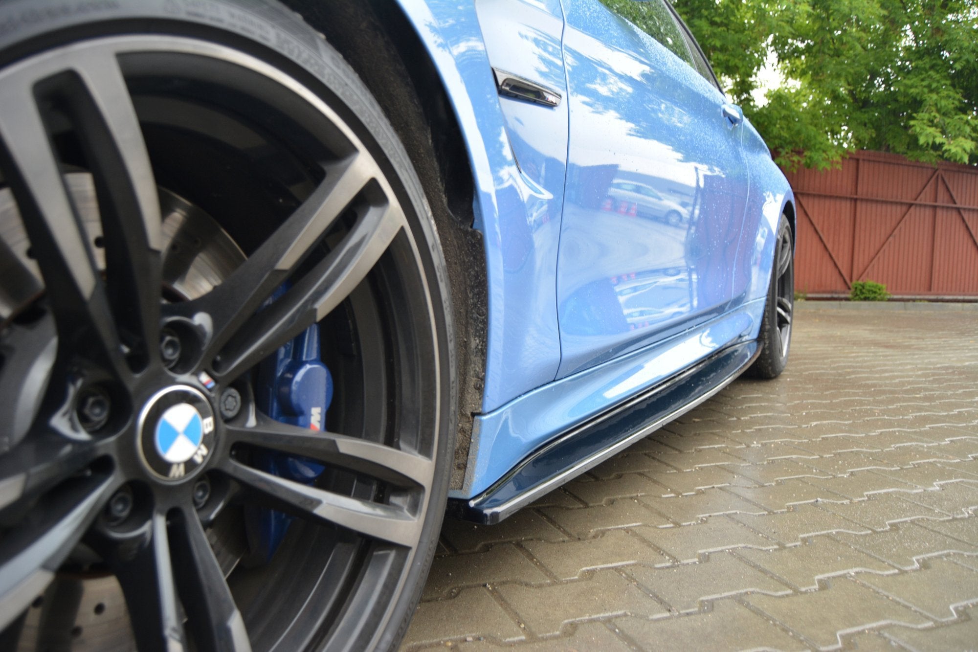 Side Skirts Diffusers v.1 BMW M4 F82