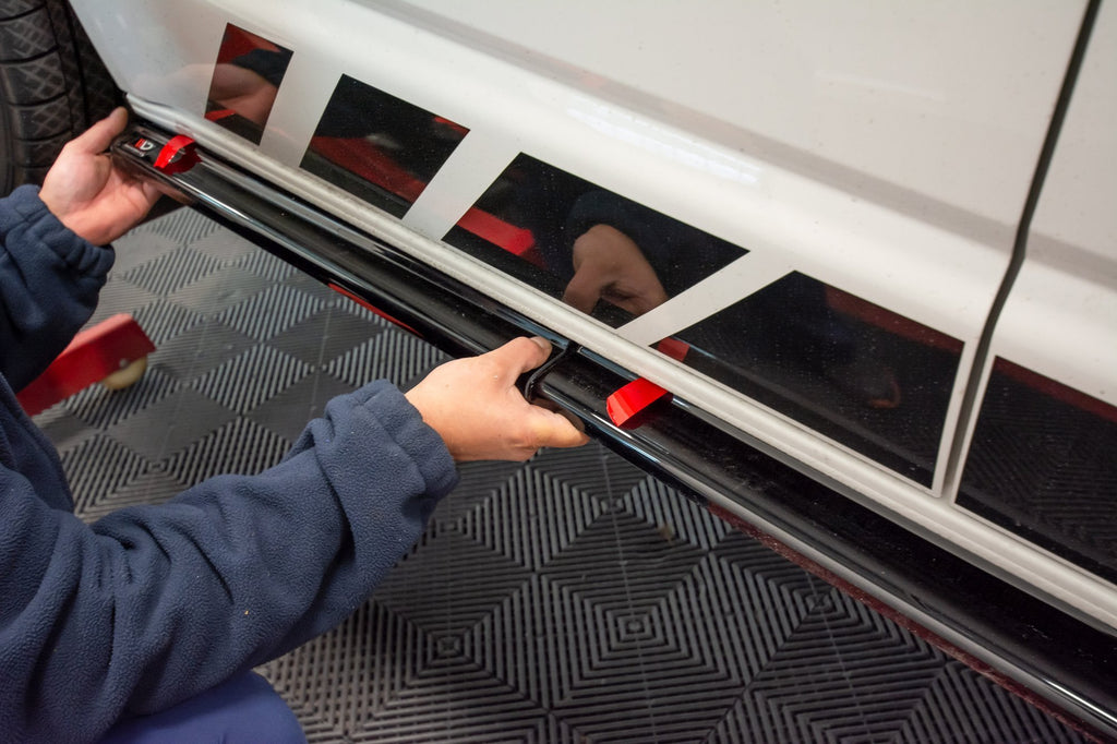 Side skirts diffusers volkswagen t6