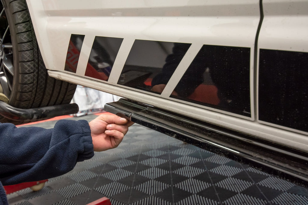 Side skirts diffusers volkswagen t6