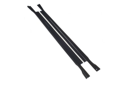 Side skirts diffusers for bmw x4 m-pack g02