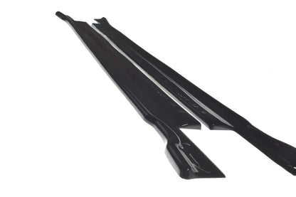 Side skirts diffusers for bmw x4 m-pack g02