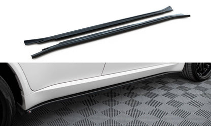 Side skirts diffusers for bmw x5 e70 facelift m-pack