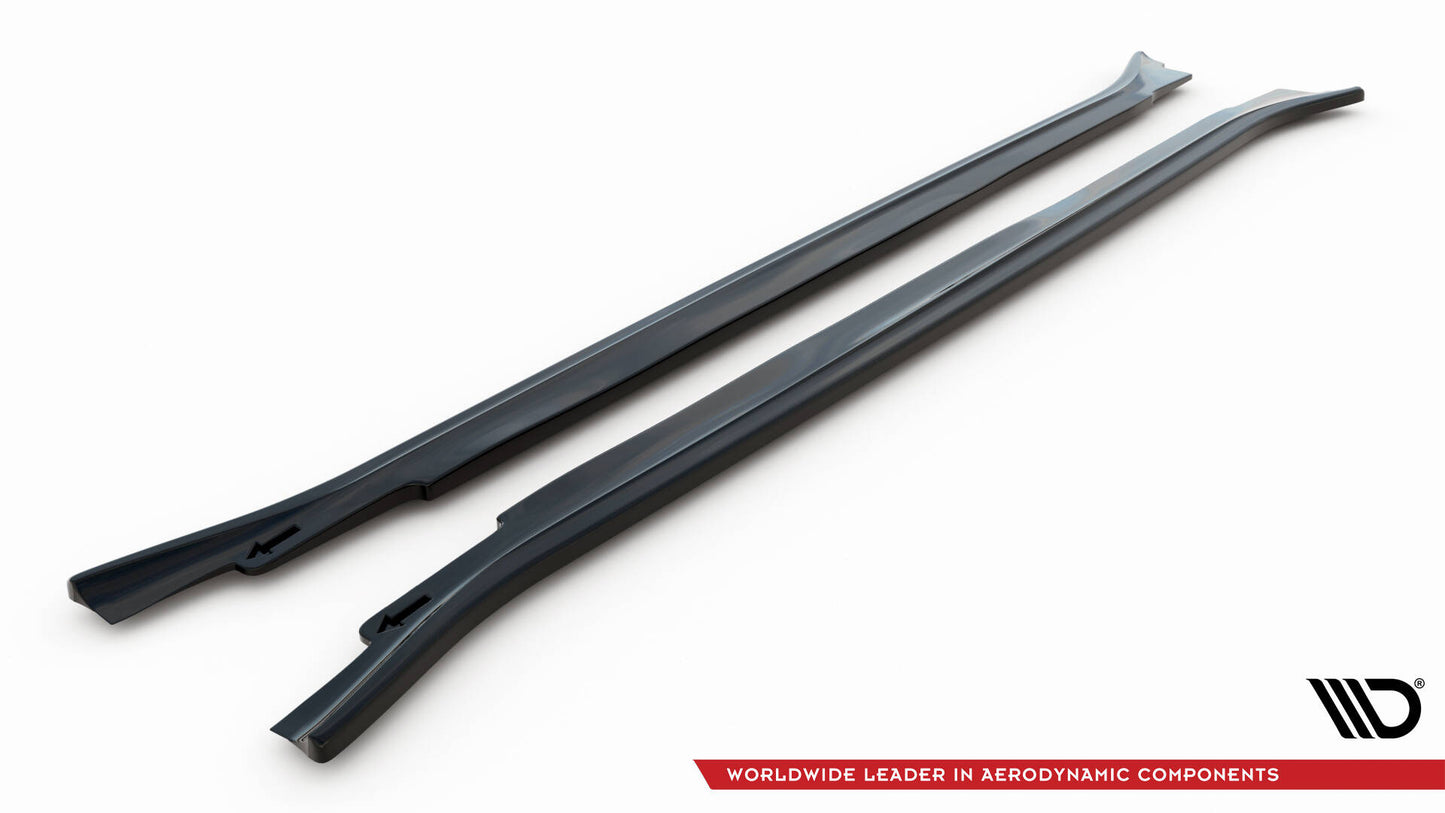 Side skirts diffusers for bmw x5 e70 facelift m-pack