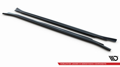Side skirts diffusers for bmw x5 e70 facelift m-pack